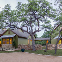 exterior with stone