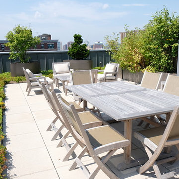 Penthouse Patio & Green Roof - Beacon Hill, Boston