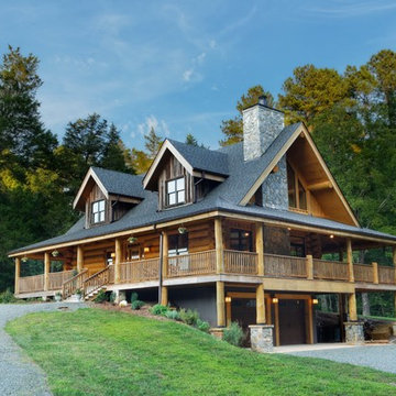 Handcrafted Log Home