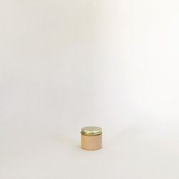 Small Concrete Jar / Blush - Decorative Jars And Urns