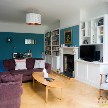 Modern - Classic Alcove storage