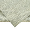 Rug N Carpet - Handmade Modern Design 8' 0'' x 10' 0'' Wool Flatweave Kilim Rug