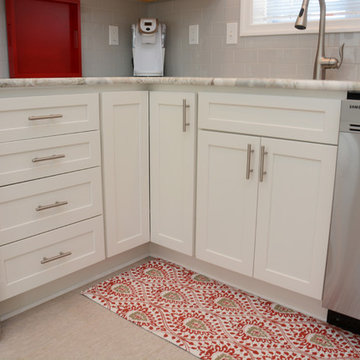 Annapolis, MD White Kitchen Remodel