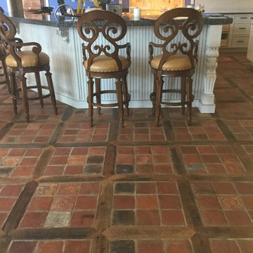 17th Century French Country Kitchen Floor