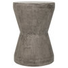 Safavieh Torre Concrete Accent Table, Dark Gray