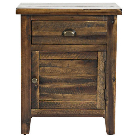 Artisan's Craft Accent Table, Dakota Oak