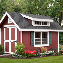 8x12 Victorian Aframe Shed - Sheds