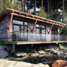 Rustic modern exterior