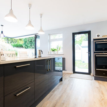 Double storey rear extension in Addlestone