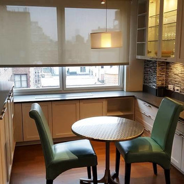 New York City Solar Shades ,Roller Shades Manhattan ,Bay Window Shades