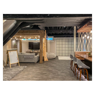 Finished Basement Remodel | Naperville, IL - Modern - Chicago - by DJK ...