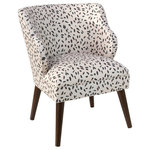 Skyline Furniture MFG. - Leona Modern Chair, Neo Leo Cream Teal Pink - Add this gorgeous accent chair to finish your room decor. Featured in an on-trend upholstery and constructed with plush foam padding for comfort and support. Spot clean only. Easy assembly required. Manufactured in Illinois.