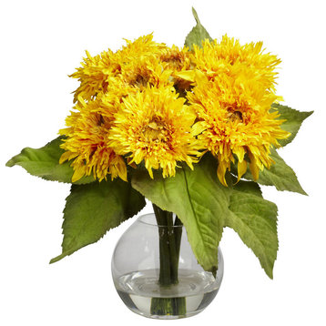 Golden Sunflower Arrangement, Yellow