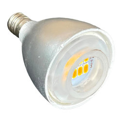 Railroadware - Replacement Mini Spot Bulb LED - Candelabra Base 500 Lumen - Led Bulbs
