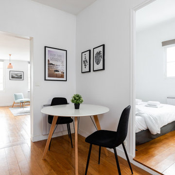 The charm of Paris lies even in its floors
