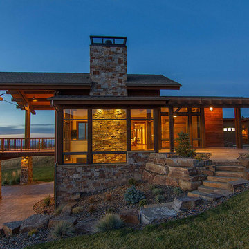Mountain Modern Music | Evening Exterior