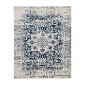 Safavieh Madison Area Rug, Cream/Navy, 8'x10'