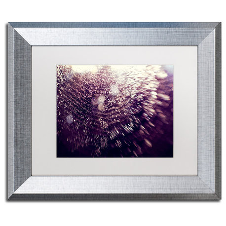 Beata Czyzowska Young 'Wishful Thinking' Art, Silver Frame, 11"x14", White Matte