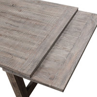 Emerald Home Dakota Refectory Dining Table, Brown