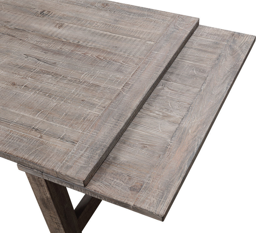Emerald Home Dakota Refectory Dining Table, Brown