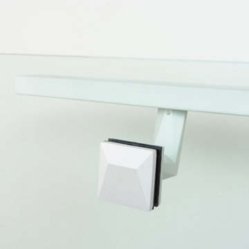White Handrail Brackets