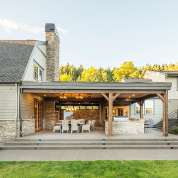Tualatin River Rustic I Large Addition featuring Outdoor Living & Guest Suite