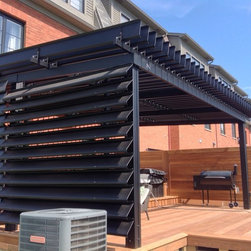 SunLouvre Pergolas &agrave; la verticale - Products