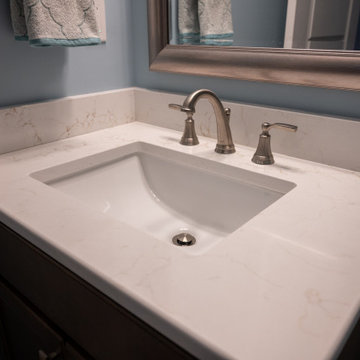 Finished Basement with Wet Bar and Half Bath in Commerce Twp, MI
