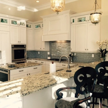 Gale and Lynn's White Kitchen Modification and Reface