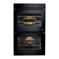 Dacor Renaissance 30" Double Electric Wall Oven, Black | RO230B - Ovens