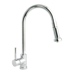 Giagni Pro PK1 Contemporary Pull Down Kitchen Faucet - Kitchen Faucets