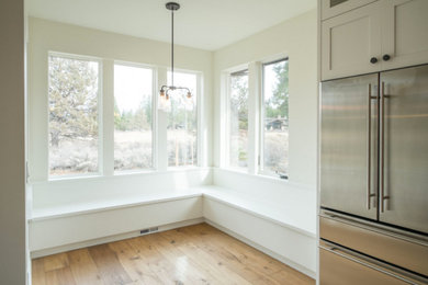 Transitional kitchen photo in Portland