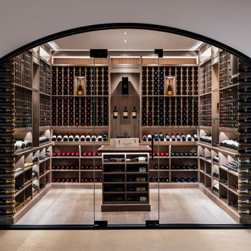 Traditional Wine Cellar by Imagination Wine Cellars