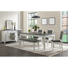 Home Square 3-Piece Set with Del Mar Dining Table & 2 Dining Chairs