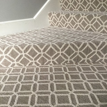 Pattern carpet, hardwood install