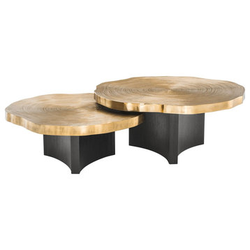 Wood Slice Nesting Coffee Table | Eichholtz Thousand Oaks