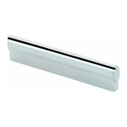 Cabinet Pulls by Siro Designs - Belina Cabinet Pull in Bright Chrome - Cabinet And Drawer Handle Pulls