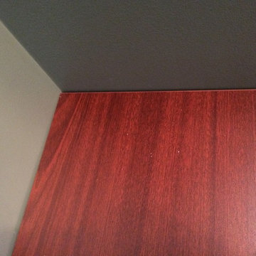 Mahogany Mud Room