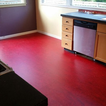 Marmoleum Click in Arcata Home