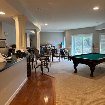 Woolington Road Basement Remodel