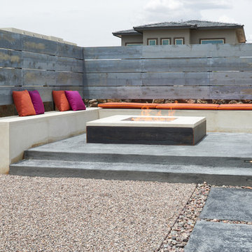 Westside El Paso Contemporary Outdoor Living
