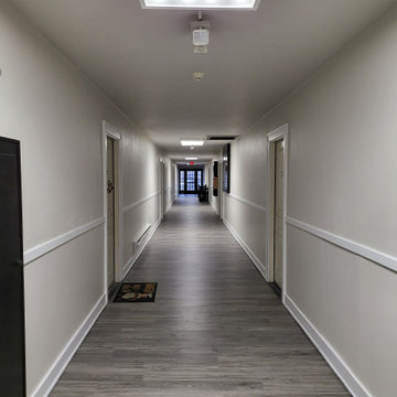 Apartment Complex Hallway Renovation and Repair After