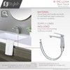 STYLISH Single Handle Bathroom Faucet - Polished Chrome