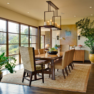 Rustic Brentwood Hillside Modern