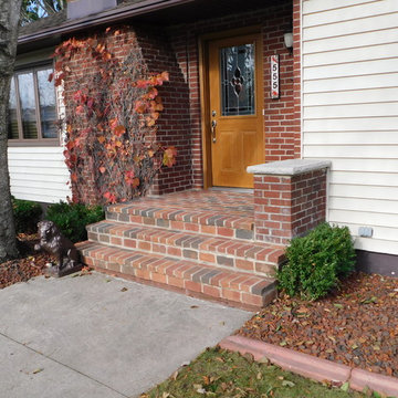 Pearl St. Seymour, WI, Brick Pavers