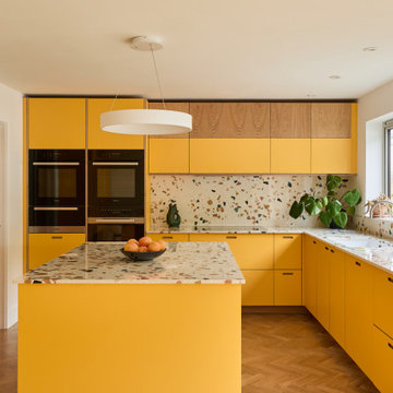 Sunshine Yellow Kitchen