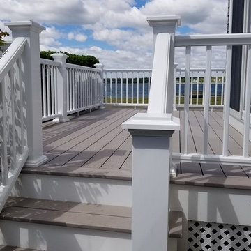 Deck Design for Waterfront Home, New Bedford, MA