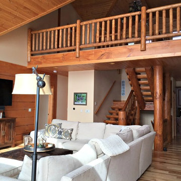 Long Lake Log Home