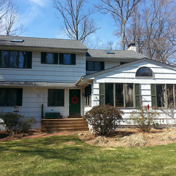 Wayne Split Level Exterior - Before