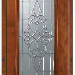 Prehung Exterior Single Door 80 Alder Courtlandt Full Lite Glass - Front Doors